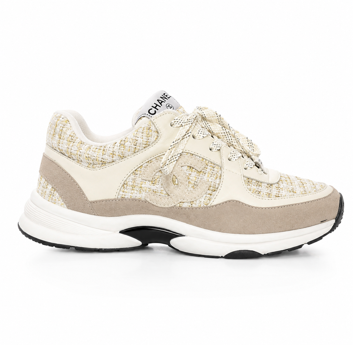 Luxury Tweed Sneakers