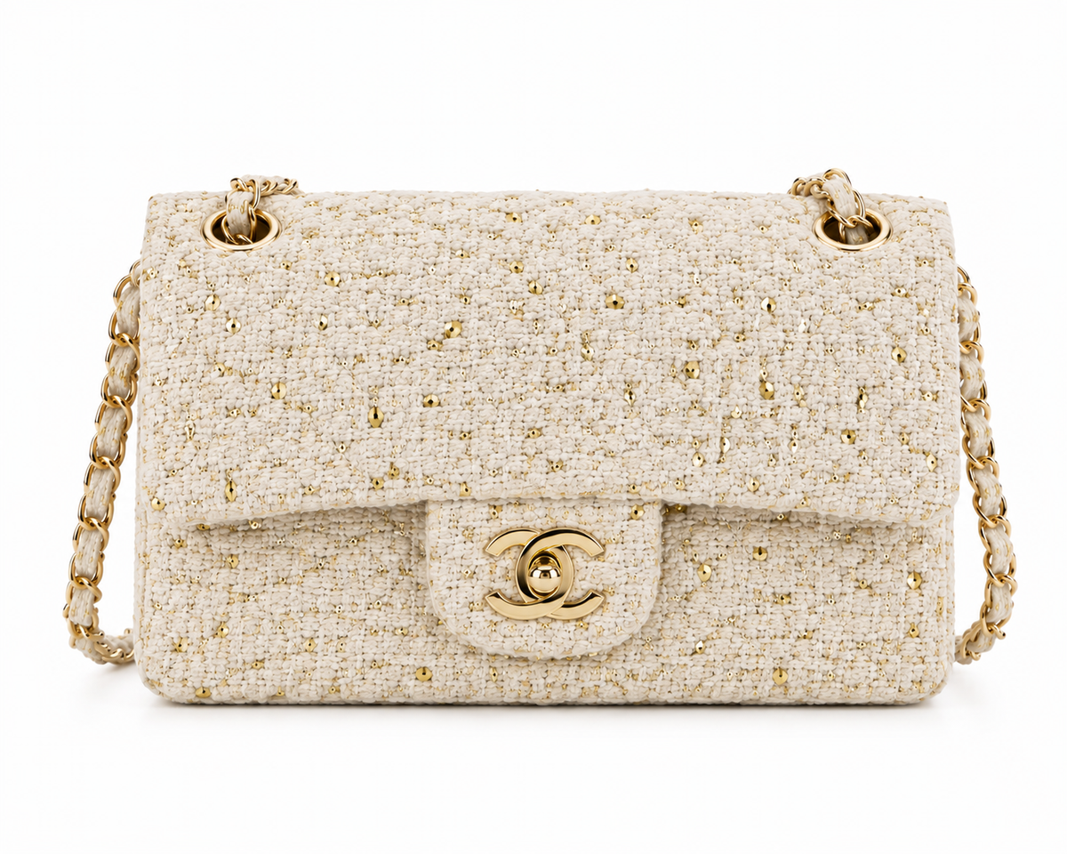 Luxury Tweed Chain Bag